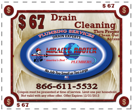 drain cleaning coupons